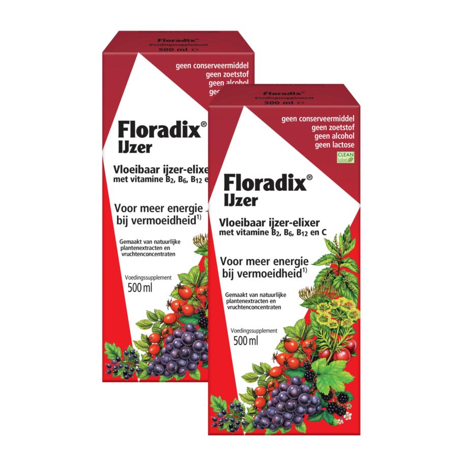 Salus Elixer Floradix - Duoverpakking