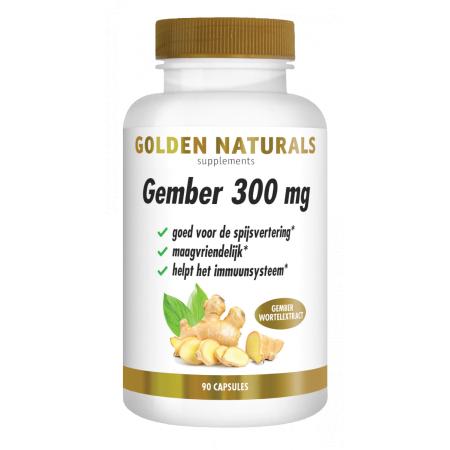 Golden Naturals Gember 300 mg Capsules
