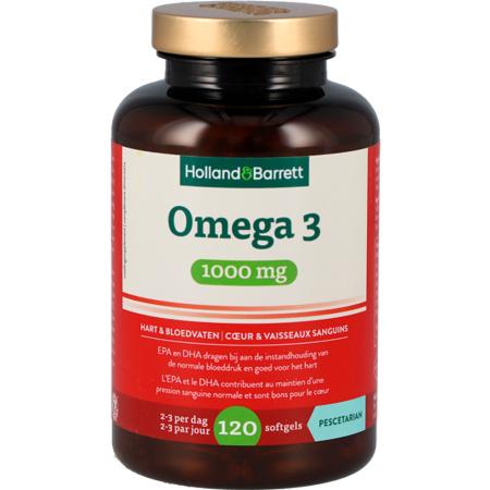 Holland & Barrett Omega-3 1000mg - 120 softgels