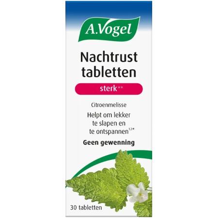 A.Vogel Citroenmelisse Nachtrust Tabletten Sterk