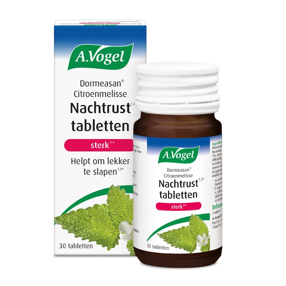 A.Vogel Citroenmelisse Nachtrust Tabletten Sterk