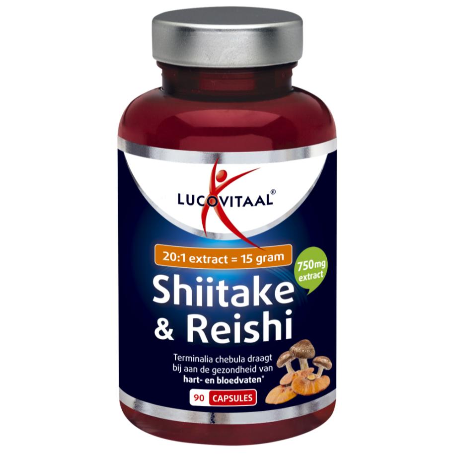 Lucovitaal Shiitake & Reishi Capsules