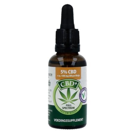 Jacob Hooy CBD+ Olie 5%