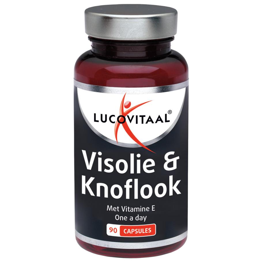 Lucovitaal Visolie en Knoflook Capsules