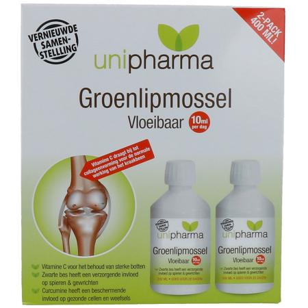 Unipharma Groenlipmossel Vloeibaar