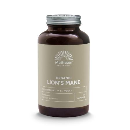 Mattisson HealthStyle Lion's Mane 500mg Capsules