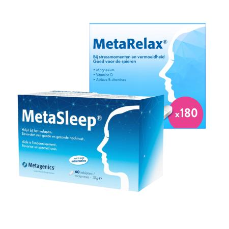 Metagenics Metasleep & MetaRelax Tabletten Combi