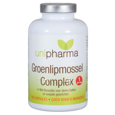 Unipharma Groenlipmossel Complex Capsules
