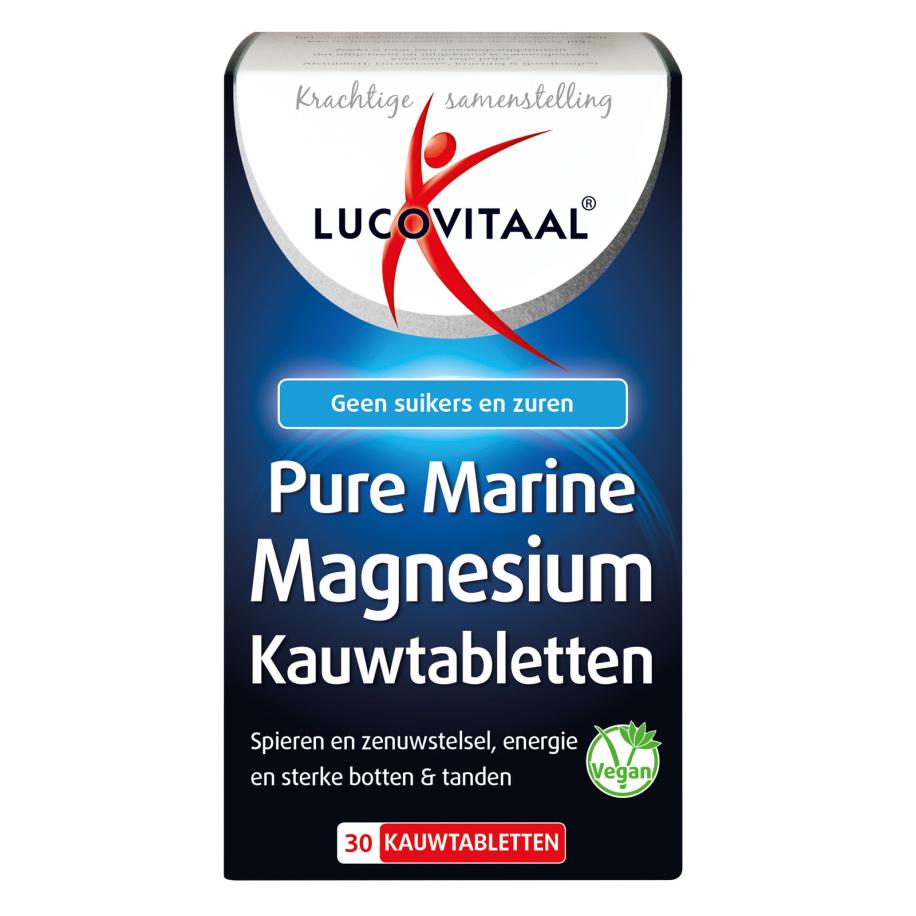 Lucovitaal Pure Marine Magnesium Kauwtabletten
