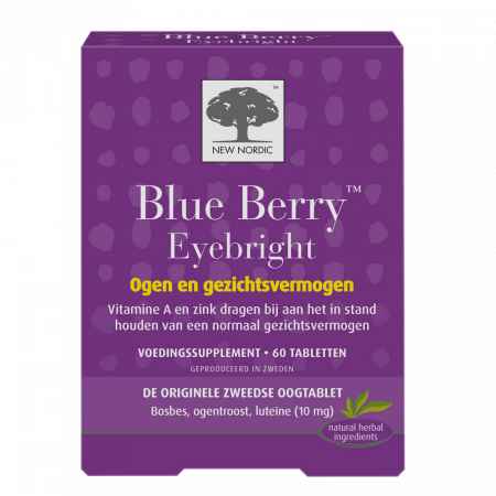 New Nordic Blue Berry Eyebright Tabletten