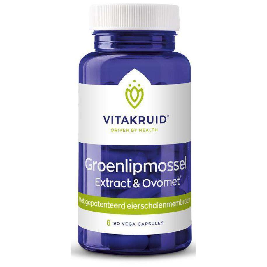 Vitakruid Groenlipmossel extract & Ovomet Eierschaalmembraam