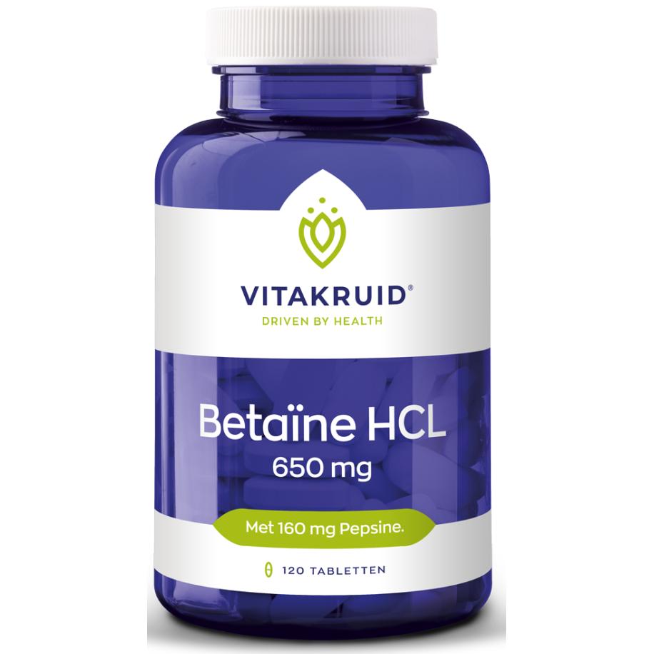 Vitakruid Betaïne HCL 650 mg Tabletten