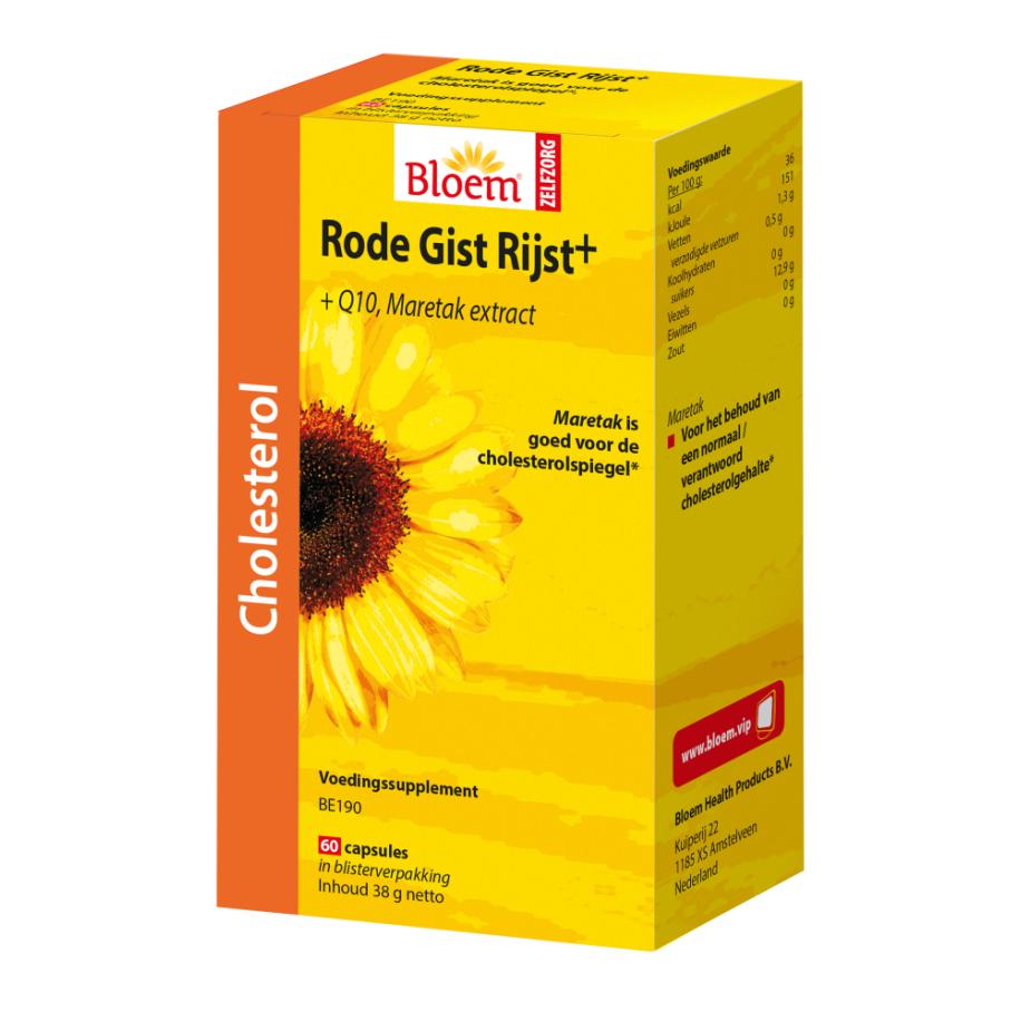 Bloem Rode Gist Rijst Plus Capsules