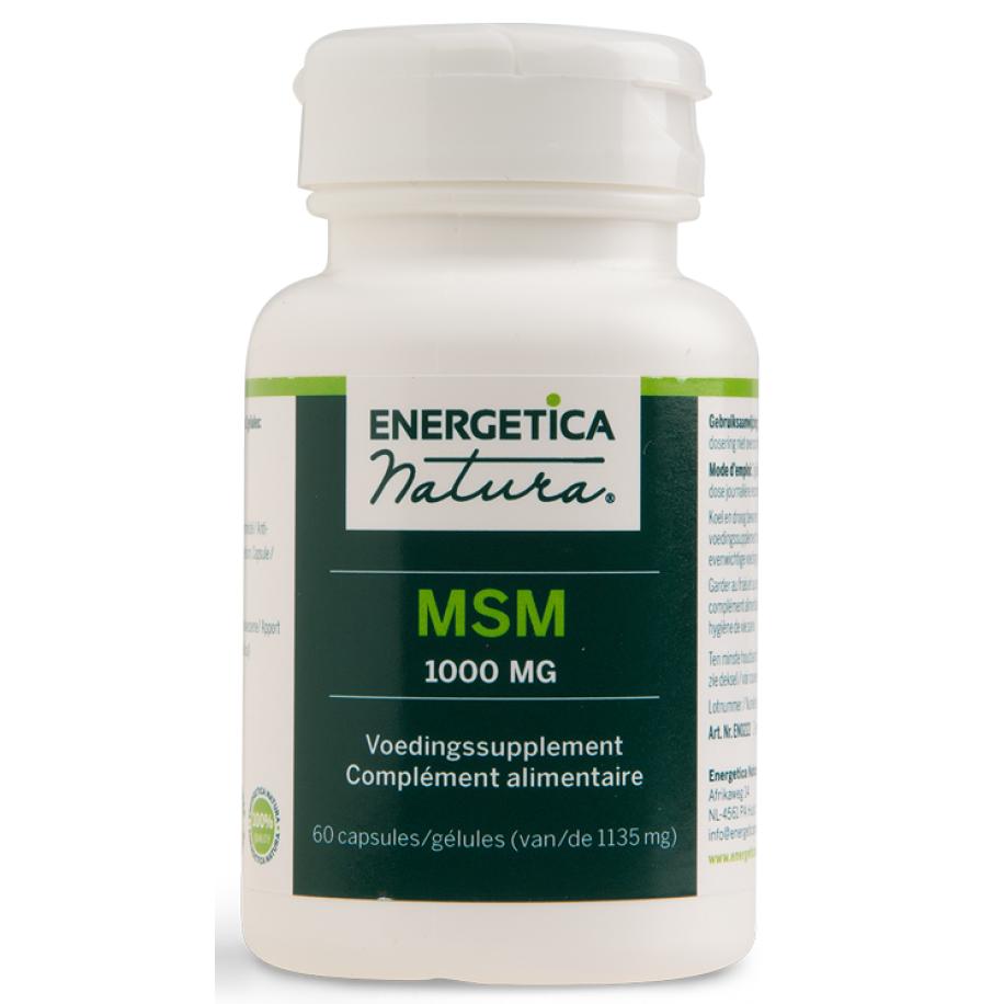 Energetica Natura MSM 1000mg Capsules