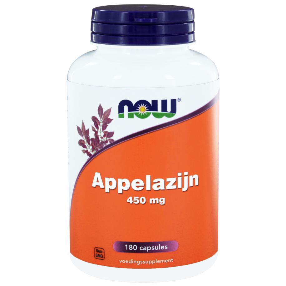 NOW Appelazijn 450 mg Capsules 180st