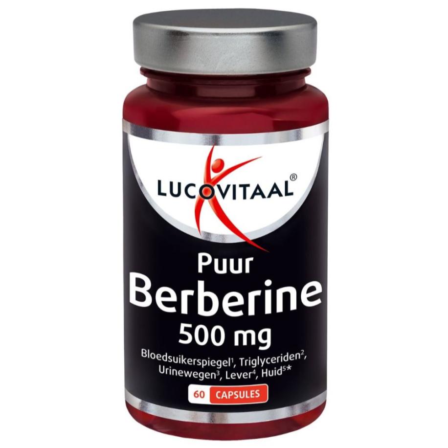 Lucovitaal Berberine Puur 500 mg Capsules