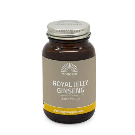 Mattisson Healthstyle Ginseng Royal Jelly Capsules