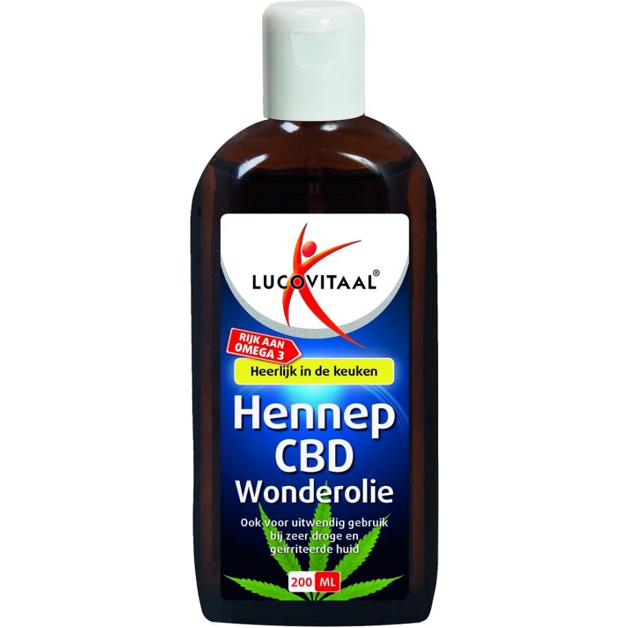 Lucovitaal Hennep CBD Huidwonder olie