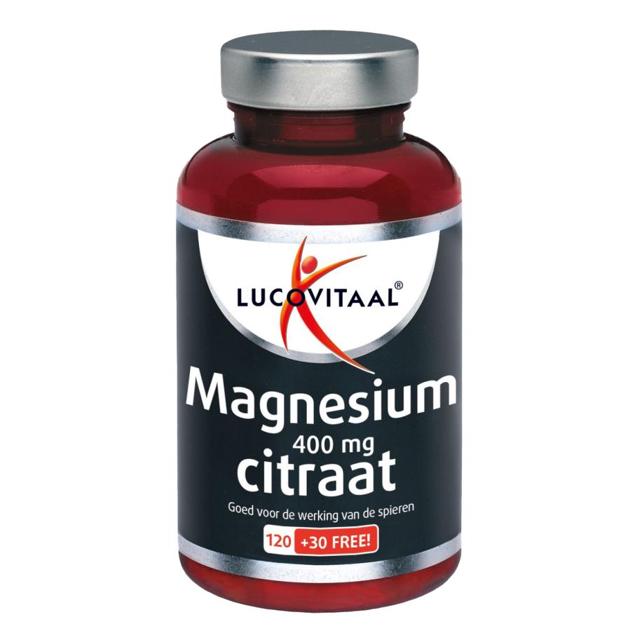 Lucovitaal Magnesium Citraat 400mg Tabletten