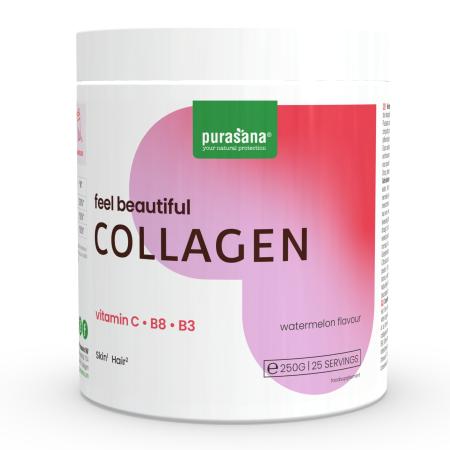 Purasana Beauty Collageen Poeder - Watermeloen