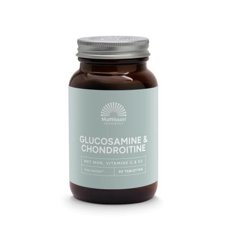 Mattisson HealthStyle Glucosamine Chondroïtine met MSM, Vitamine C & D3
