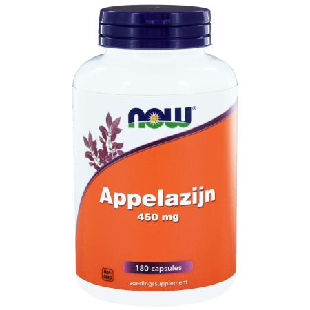 NOW Appelazijn 450 mg Capsules 180st