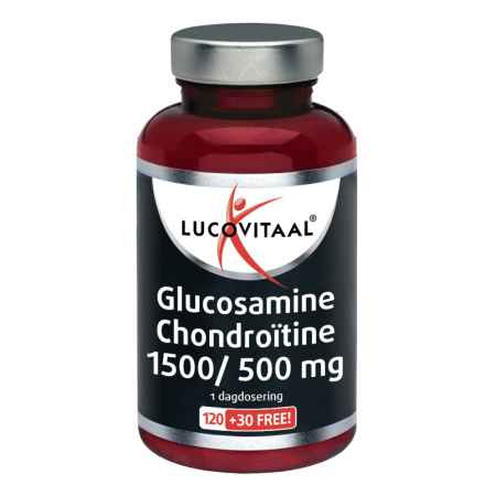 Lucovitaal Glucosamine Chondroïtine 1500/500mg Tabletten