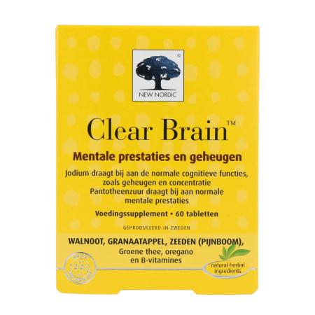 New Nordic Clear Brain Tabletten
