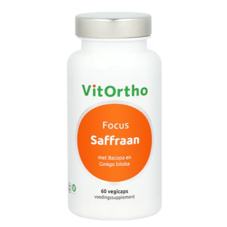 Vitortho Saffraan Focus Capsules