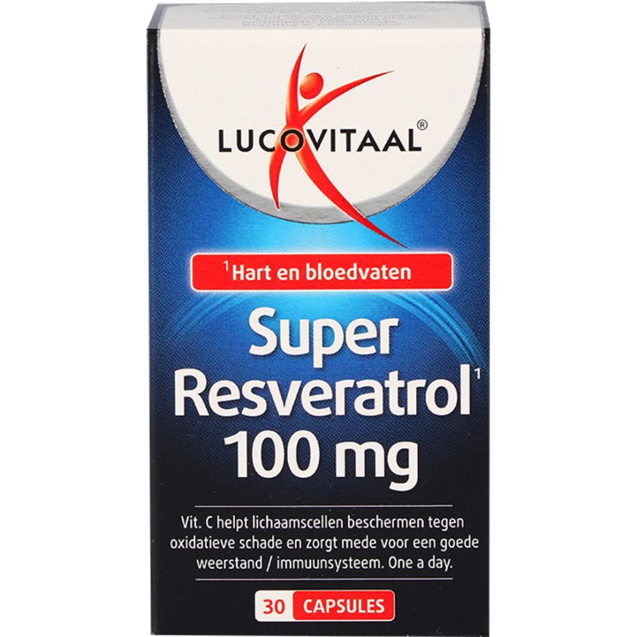 Lucovitaal Super Resveratrol, 100mg (30 Capsules)