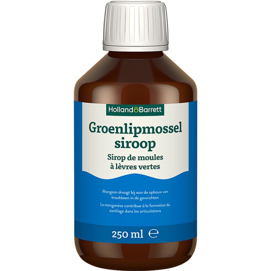 Holland & Barrett Groenlipmosselsiroop – 250 ml