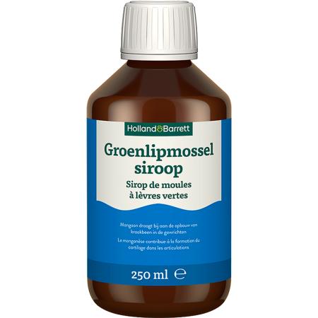 Holland & Barrett Groenlipmosselsiroop – 250 ml