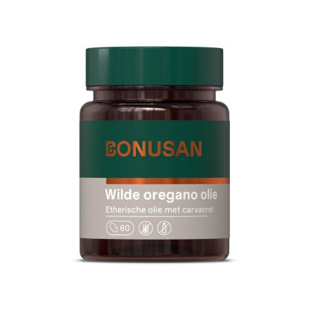 Bonusan Wilde Oregano Olie Capsules