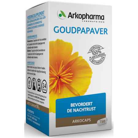 Arkocaps Goudpapaver Capsules 150st