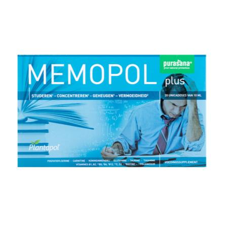 Purasana Memopol Plus Ampullen 20st