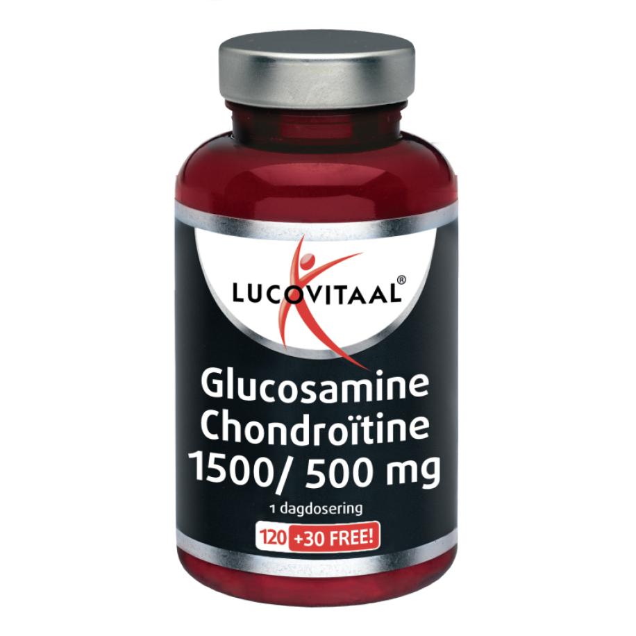 Lucovitaal Glucosamine Chondroïtine 1500/500mg Tabletten