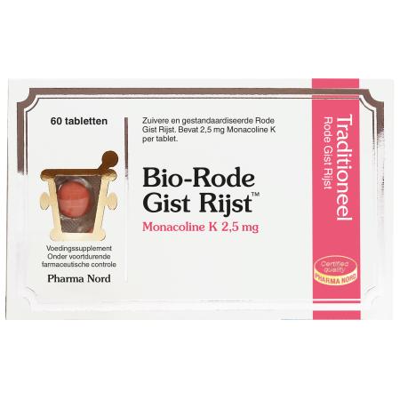 Pharma Nord Bio-Rode Gist Rijst Tabletten