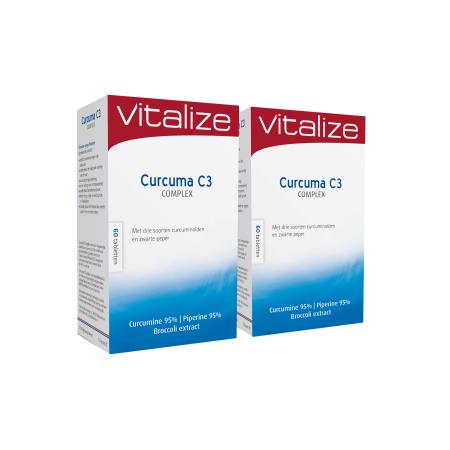 Vitalize Curcuma C3 Complex Tabletten Voordeelverpakking