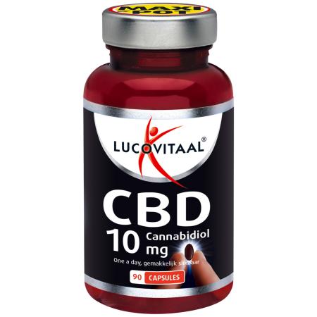 Lucovitaal CBD Cannabidiol 10mg Capsules
