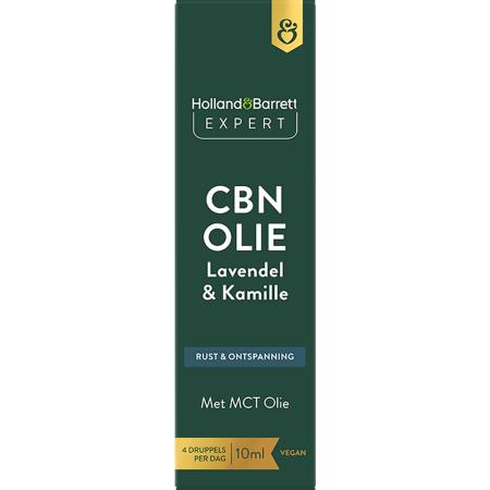 Holland & Barrett Expert CBN Olie Lavendel & Kamille - 10 ml