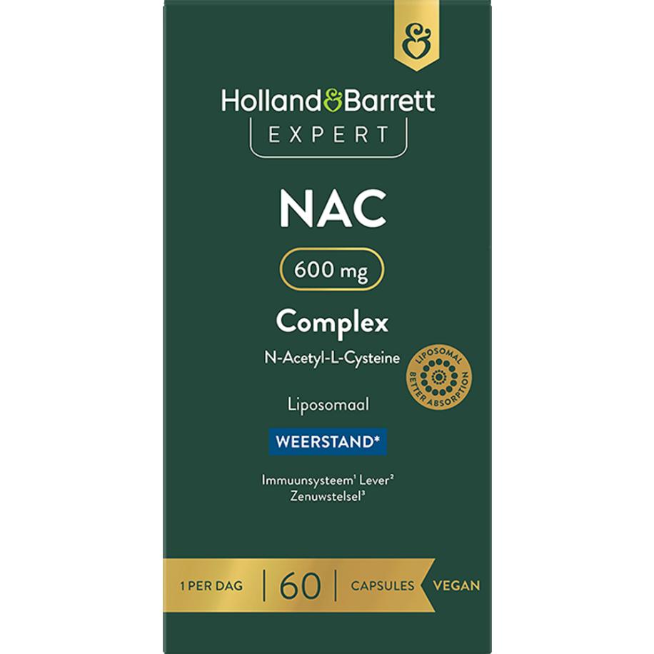 Holland & Barrett Expert NAC Complex 600 mg Liposomaal - 60 capsules