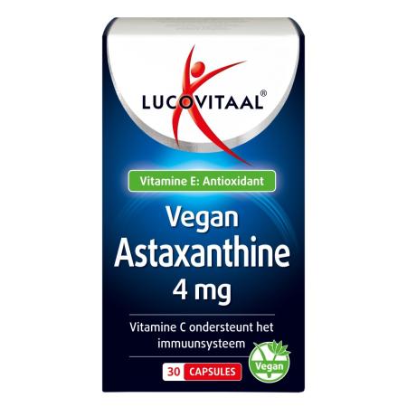 Lucovitaal Vegan Astaxanthine 4mg Capsules