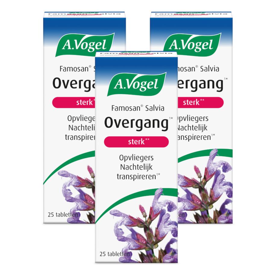 A.Vogel Famosan Salvia Overgang Sterk** Tabletten Multiverpakking
