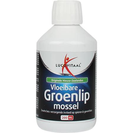 Lucovitaal Groenlipmossel Vloeibaar (200ml)