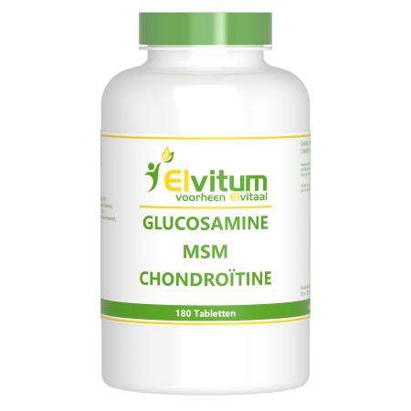 Elvitum Glucosamine MSM Chondroïtine Tabletten