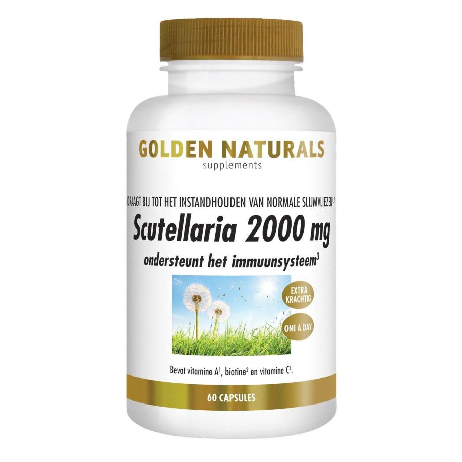Golden Naturals Scutellaria 2000 mg Capsules