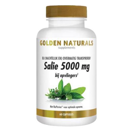 Golden Naturals Salie 5000mg Capsules