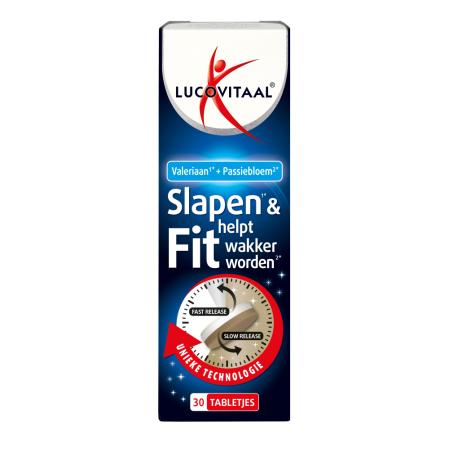 Lucovitaal Slapen & Helpt Fit Wakker Worden Tabletten