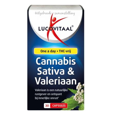 Lucovitaal Cannabis Sativa & Valeriaan
