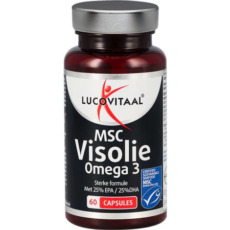Lucovitaal MSC Visolie Omega 3 (60 capsules)